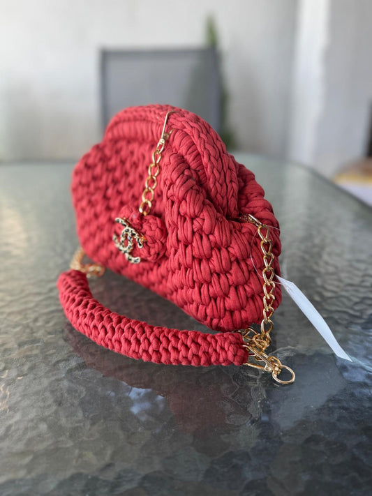 Torbica ručni rad - Boja Cigle