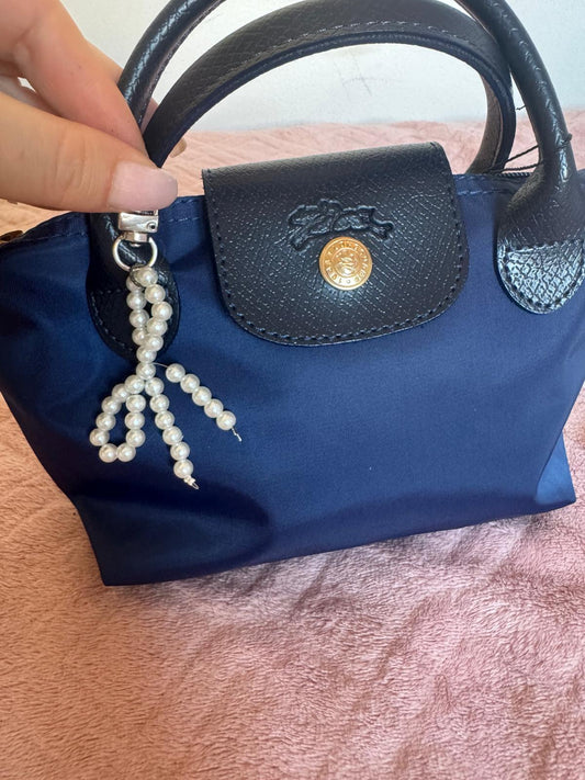 Dodatak za torbice - mašna od perla