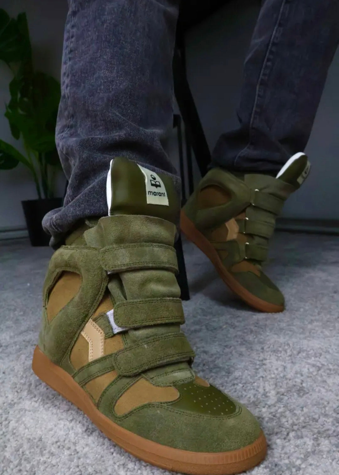 Isabel Marant Womens Bekett Sneaker green ( Zelene )