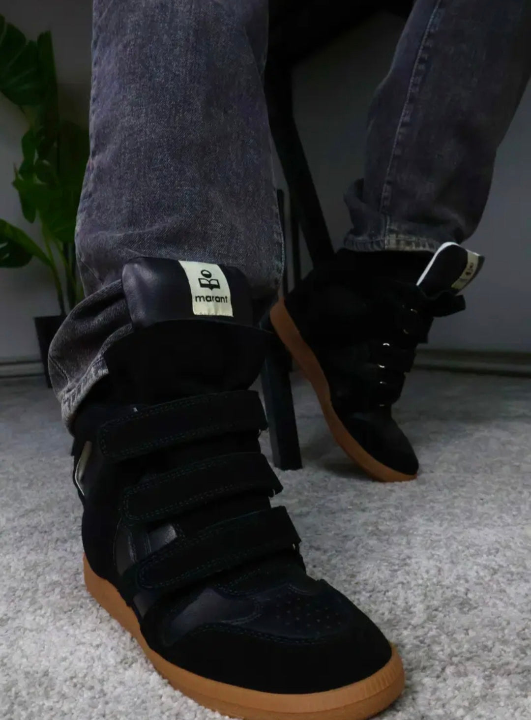 Isabel Marant Womens Bekett Sneaker black ( Crne)