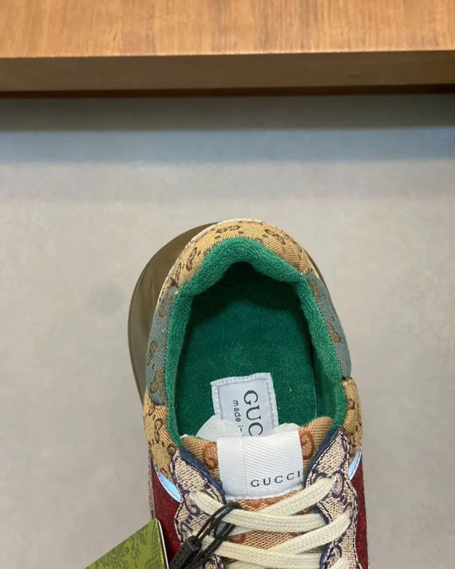 Gucci Rython "Beige Brick Red"