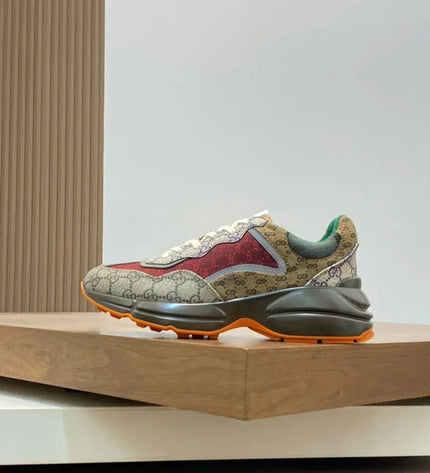 Gucci Rython "Beige Brick Red"