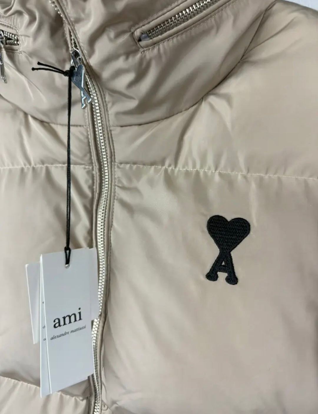 Ami down jacket bež