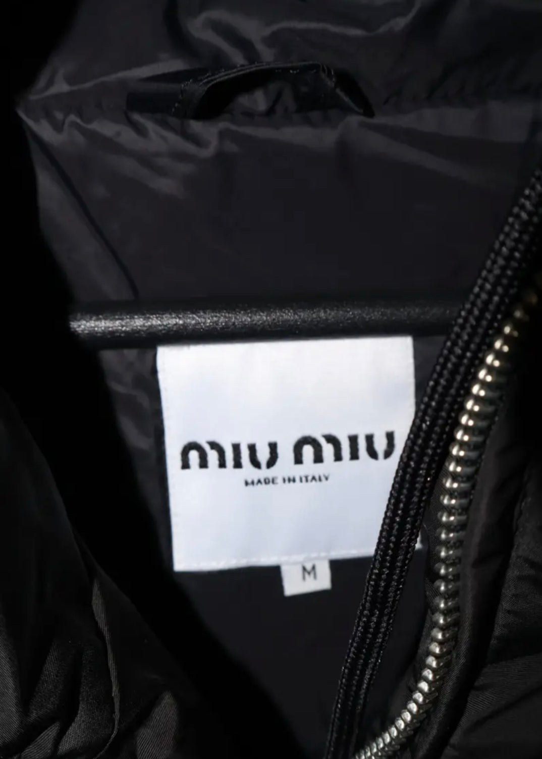 Miu Miu Down Jakna - Crna