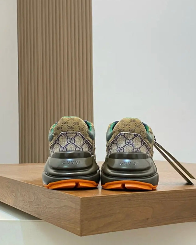 Gucci Rython "Beige Brick Red"