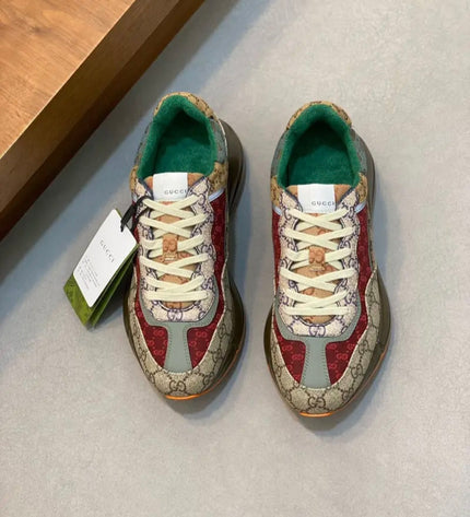 Gucci Rython "Beige Brick Red"