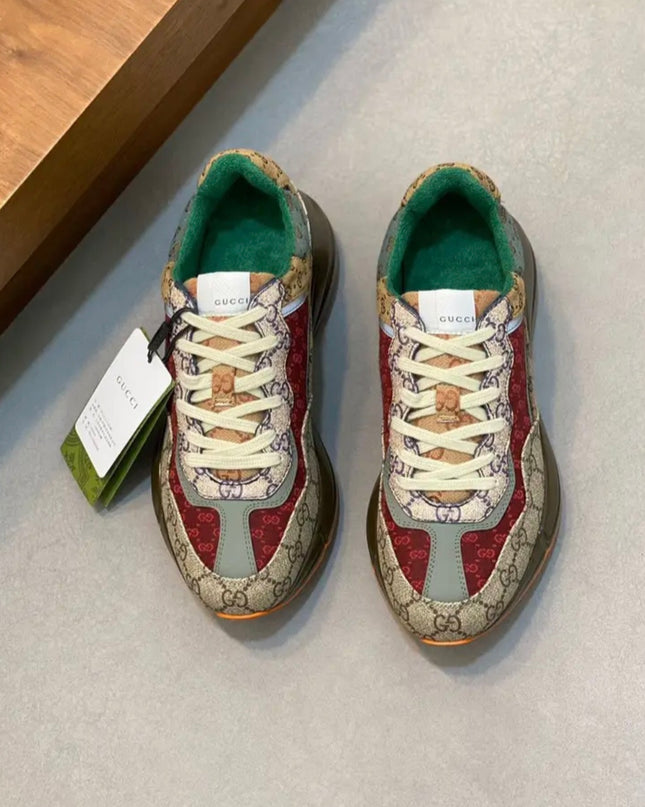 Gucci Rython "Beige Brick Red"